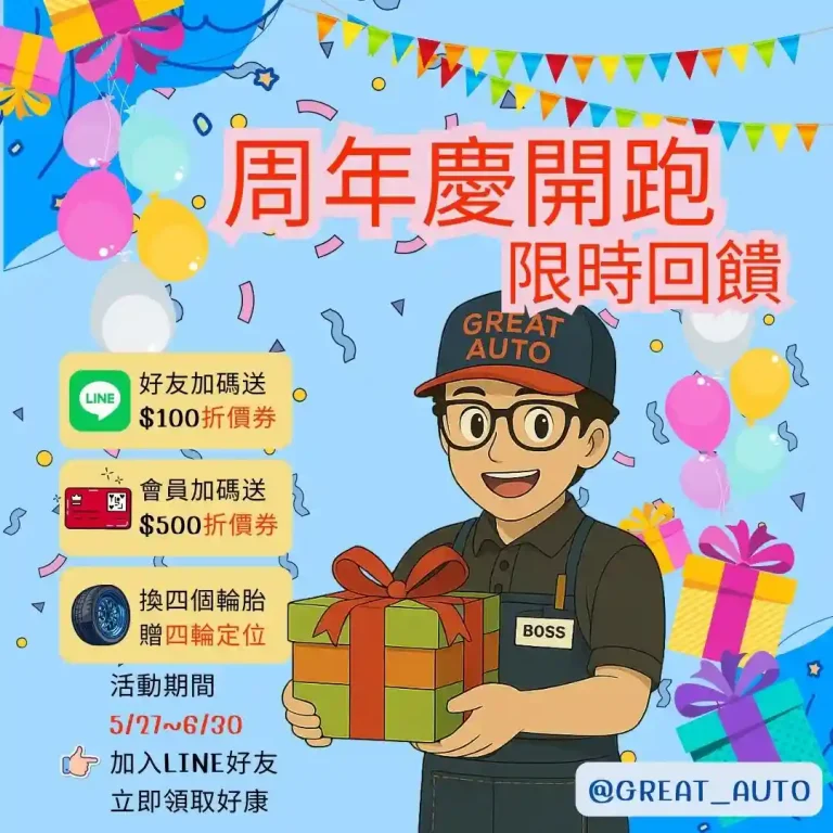 巨大輪胎 2025周年慶