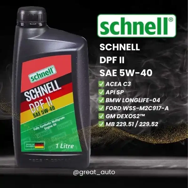 SCHNELL 5W-40 SCHNELL 5W-40